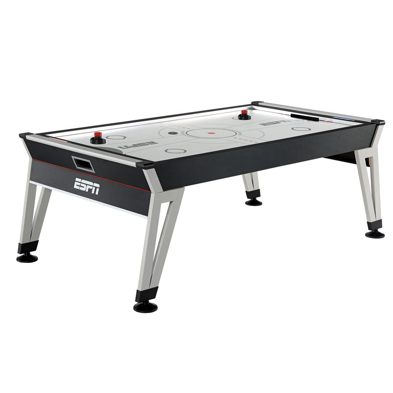 ESPN 84" Two Player Air Hockey Table with Digital Scoreboard and Lights